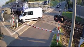 תאונת רכבת פולין, צילום: חשבון הX של משטרת מאלפולסקה